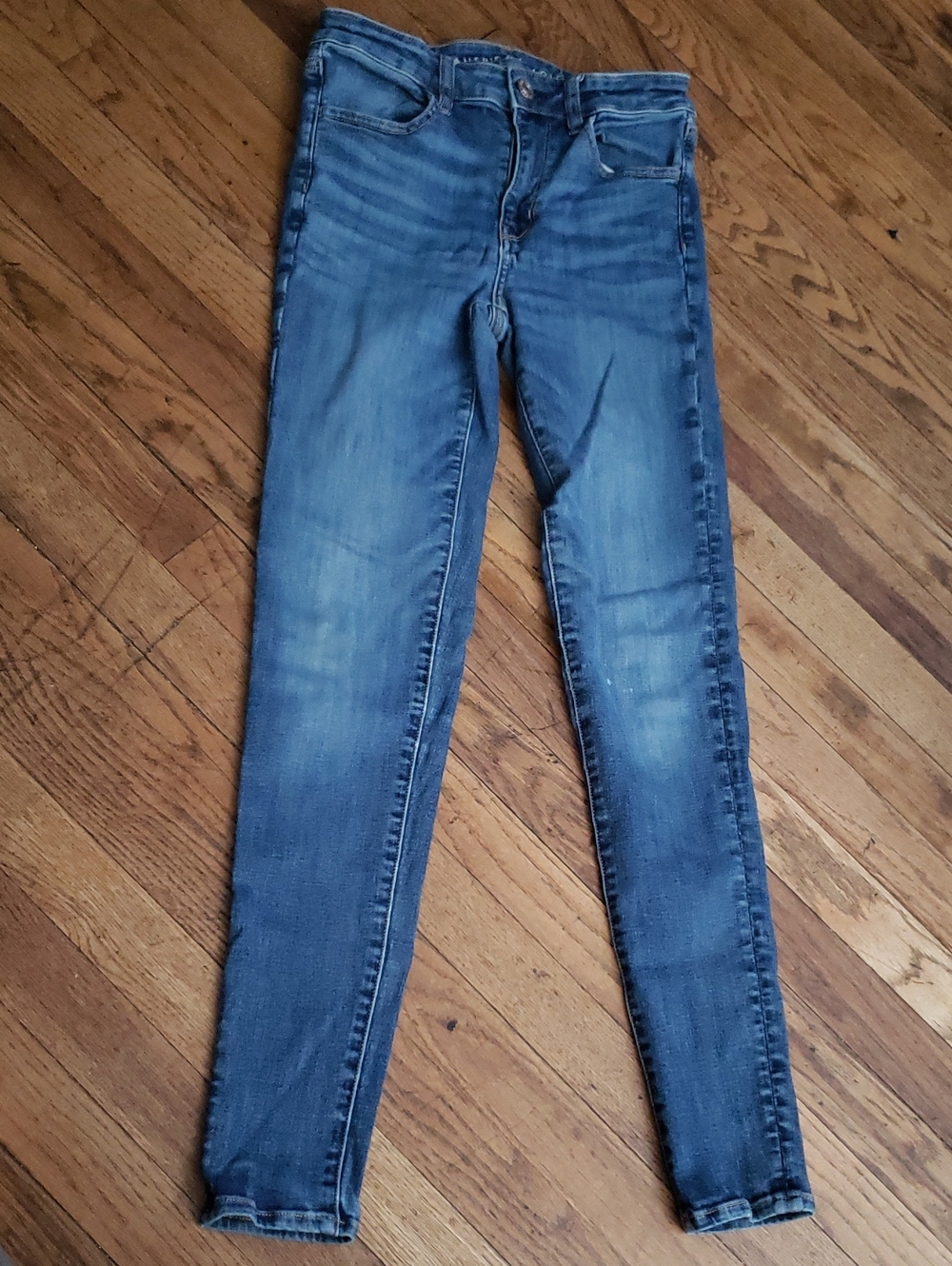 AE High Rise Skinny Sz 6 Long